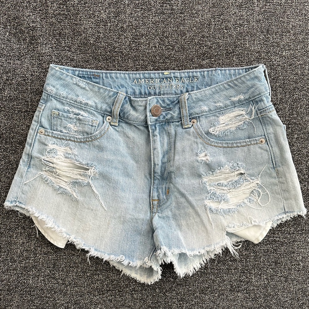 American Eagle Distressed Shorts